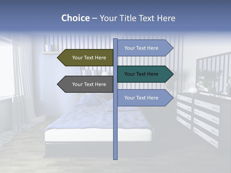 Indoors Improvement Blanket PowerPoint Template