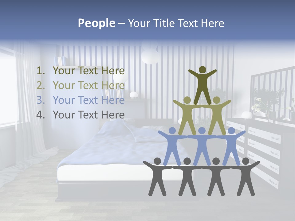 Indoors Improvement Blanket PowerPoint Template