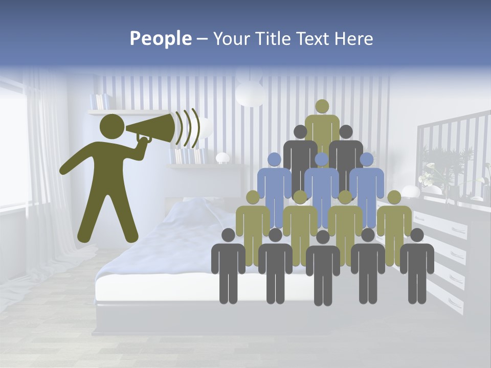 Indoors Improvement Blanket PowerPoint Template