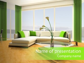 Swatch Fabric Wood PowerPoint Template