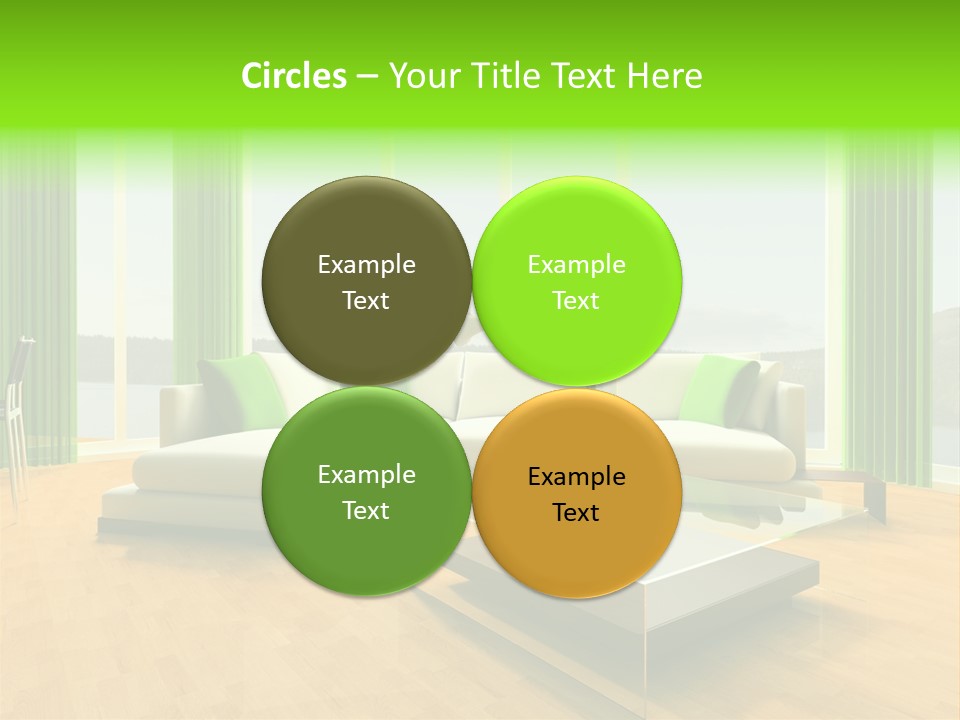 Swatch Fabric Wood PowerPoint Template