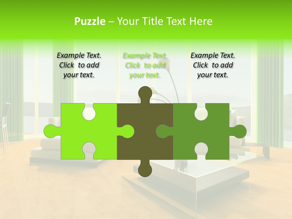 Swatch Fabric Wood PowerPoint Template