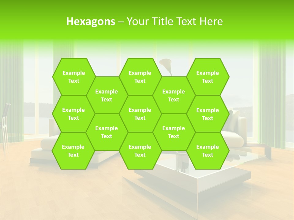 Swatch Fabric Wood PowerPoint Template