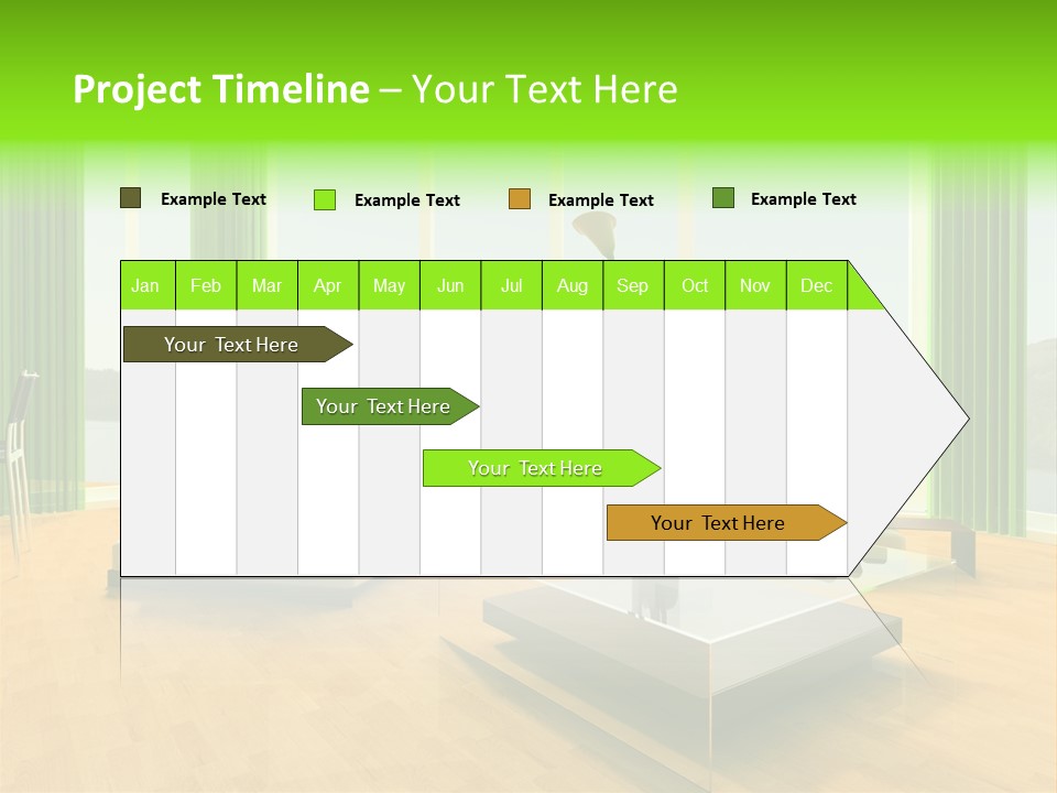 Swatch Fabric Wood PowerPoint Template