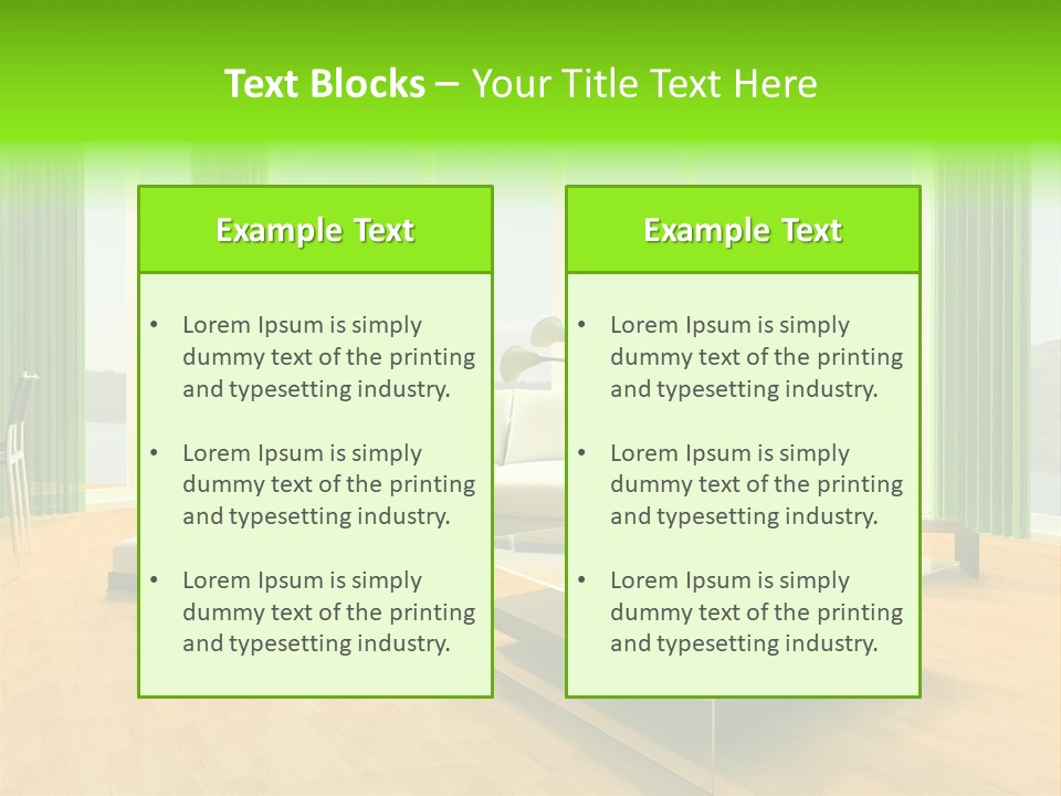 Swatch Fabric Wood PowerPoint Template