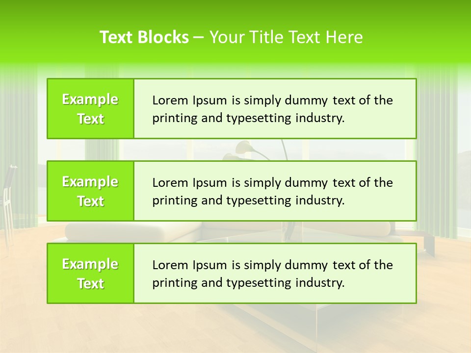 Swatch Fabric Wood PowerPoint Template