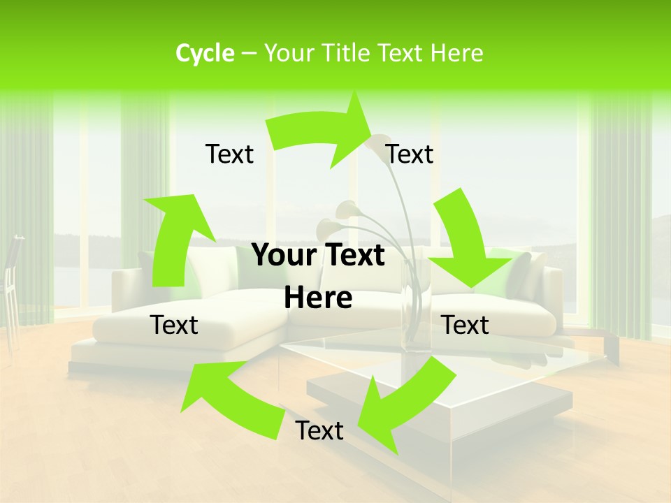 Swatch Fabric Wood PowerPoint Template