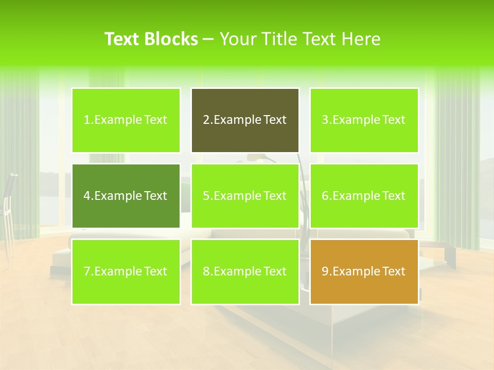 Swatch Fabric Wood PowerPoint Template