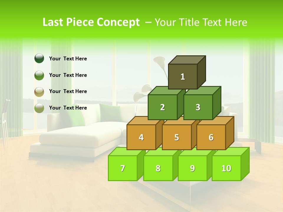 Swatch Fabric Wood PowerPoint Template