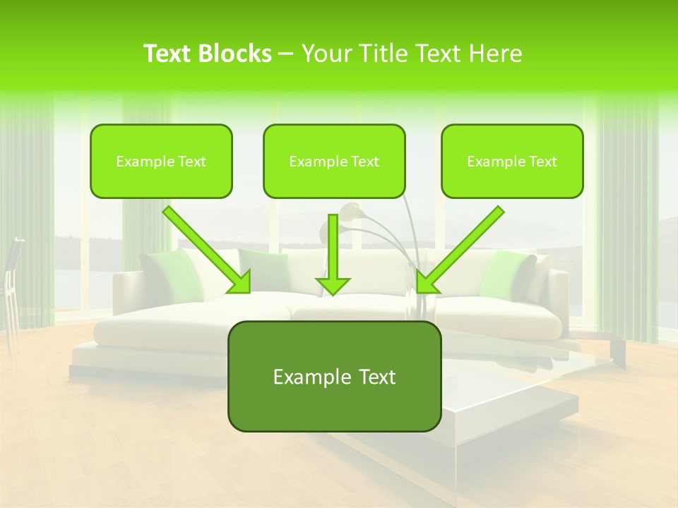 Swatch Fabric Wood PowerPoint Template