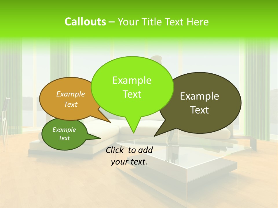 Swatch Fabric Wood PowerPoint Template