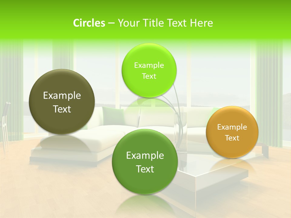 Swatch Fabric Wood PowerPoint Template