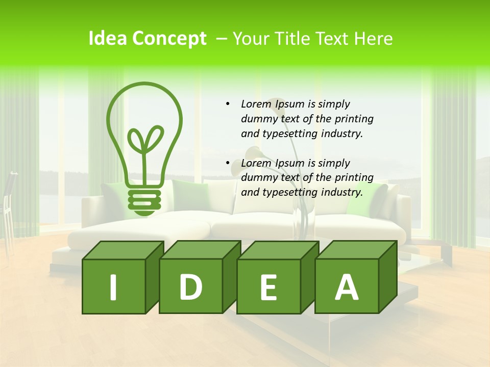 Swatch Fabric Wood PowerPoint Template