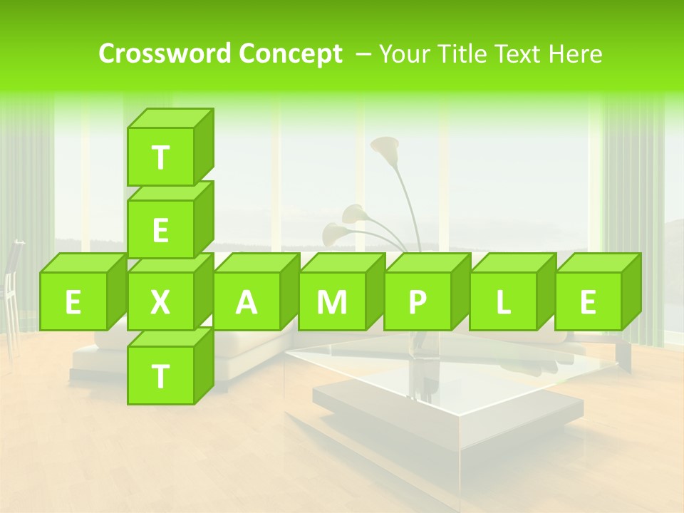 Swatch Fabric Wood PowerPoint Template