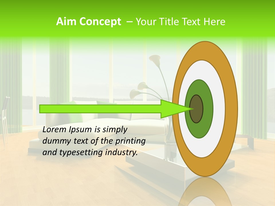 Swatch Fabric Wood PowerPoint Template