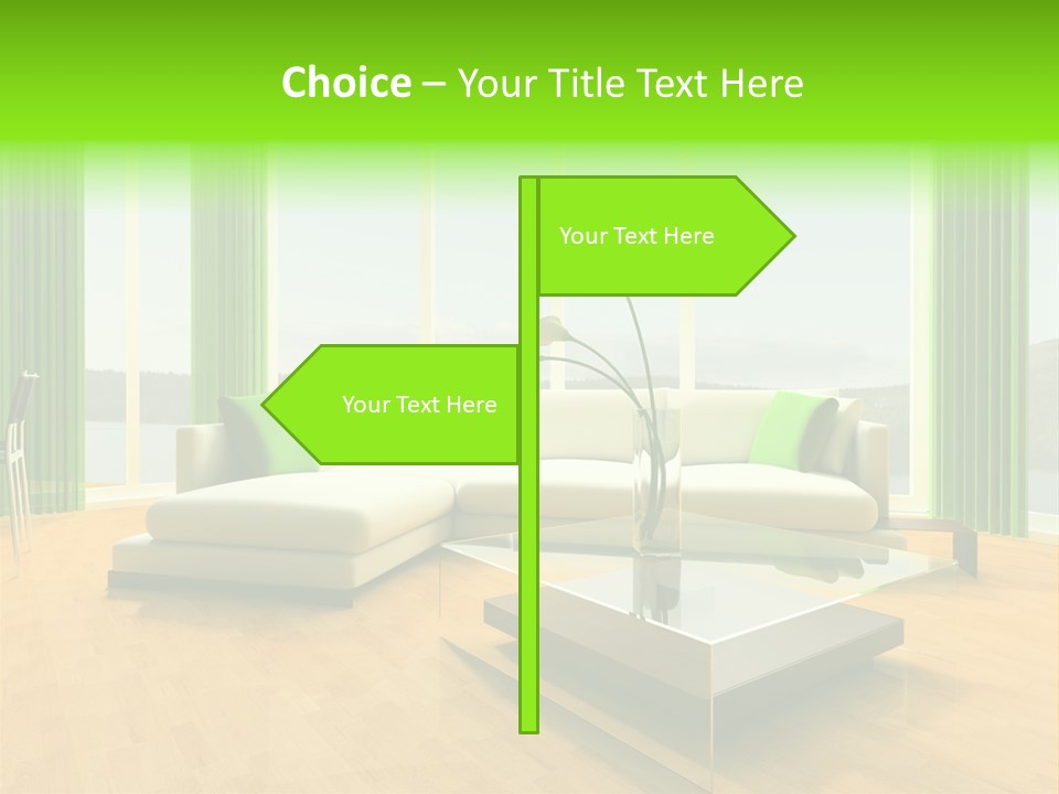 Swatch Fabric Wood PowerPoint Template