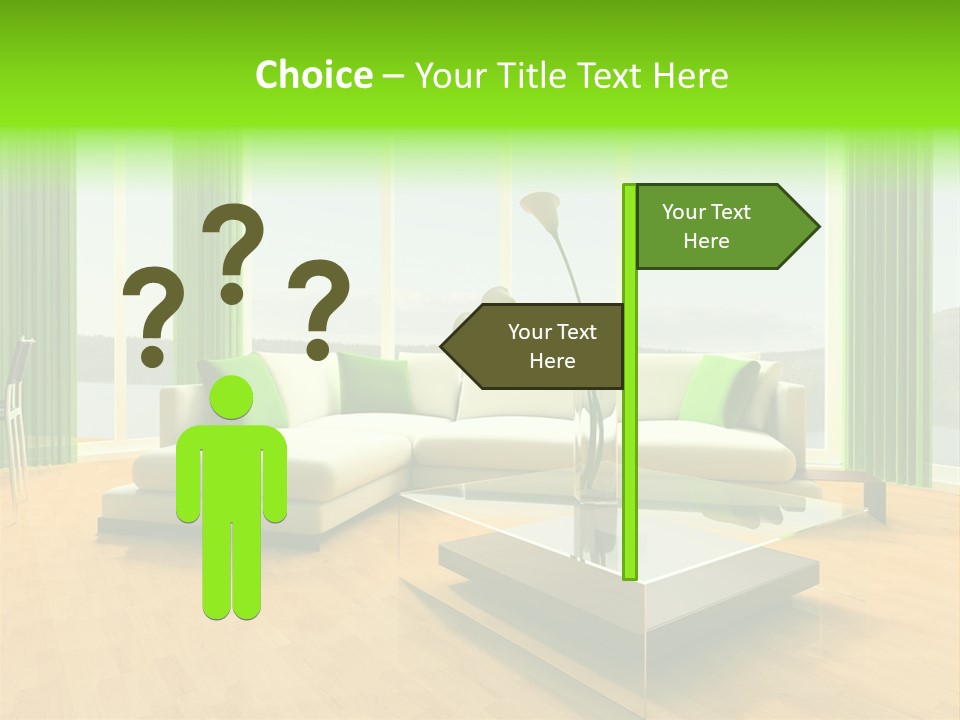 Swatch Fabric Wood PowerPoint Template