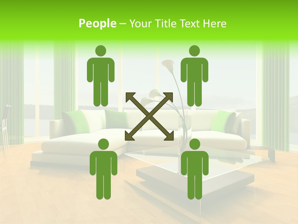 Swatch Fabric Wood PowerPoint Template