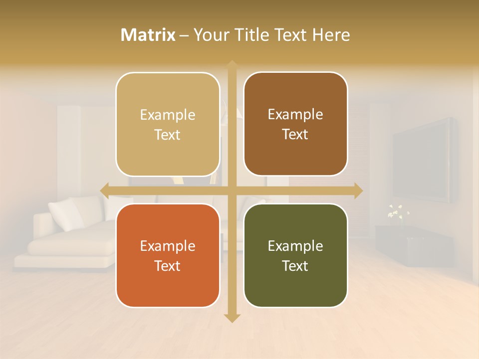 Lamp Curtain Lifestyles PowerPoint Template