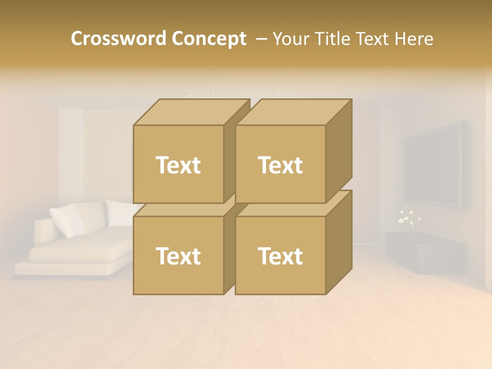 Lamp Curtain Lifestyles PowerPoint Template