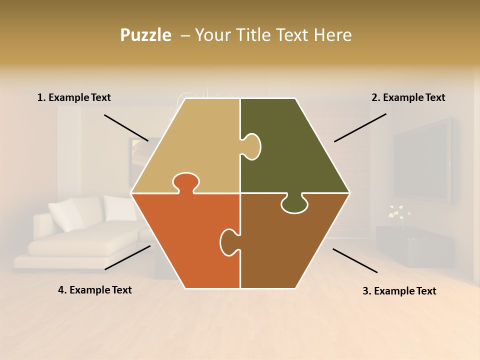 Lamp Curtain Lifestyles PowerPoint Template