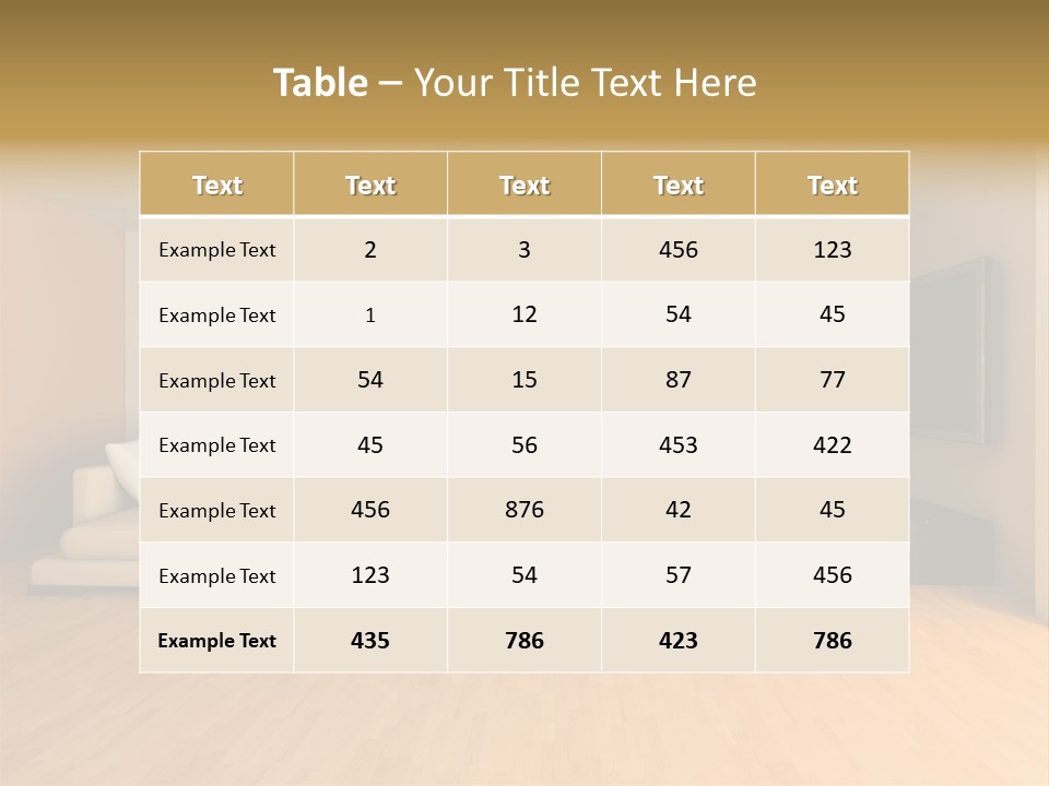 Lamp Curtain Lifestyles PowerPoint Template