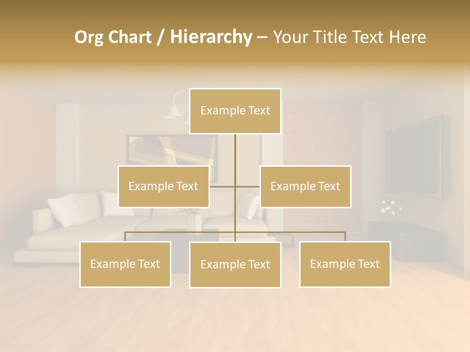 Lamp Curtain Lifestyles PowerPoint Template
