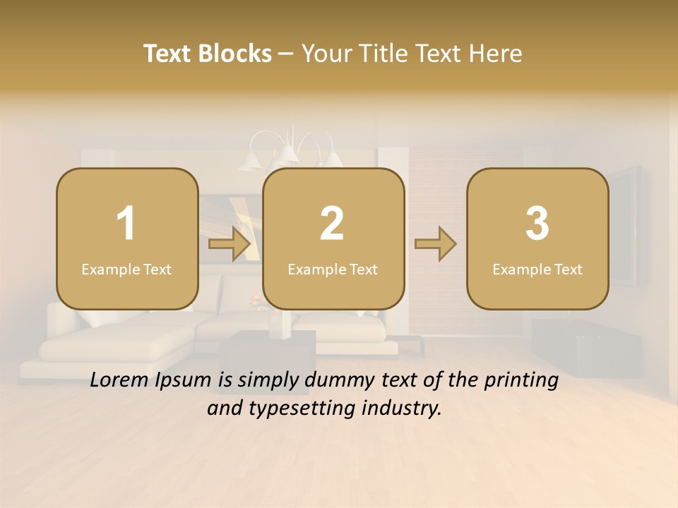 Lamp Curtain Lifestyles PowerPoint Template