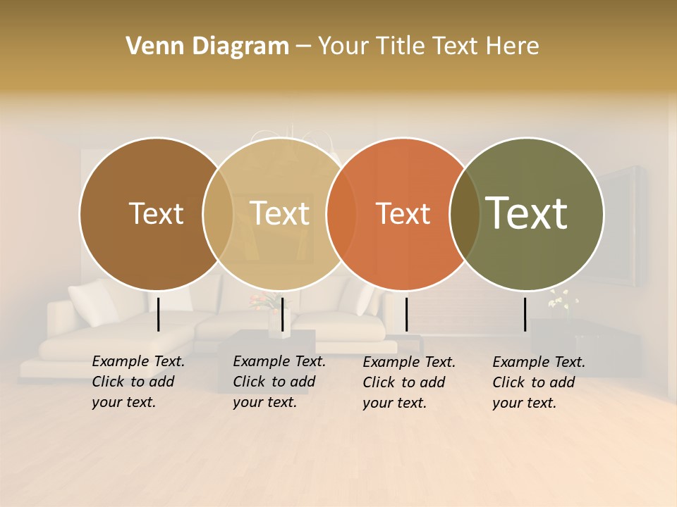 Lamp Curtain Lifestyles PowerPoint Template