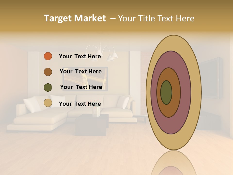 Lamp Curtain Lifestyles PowerPoint Template