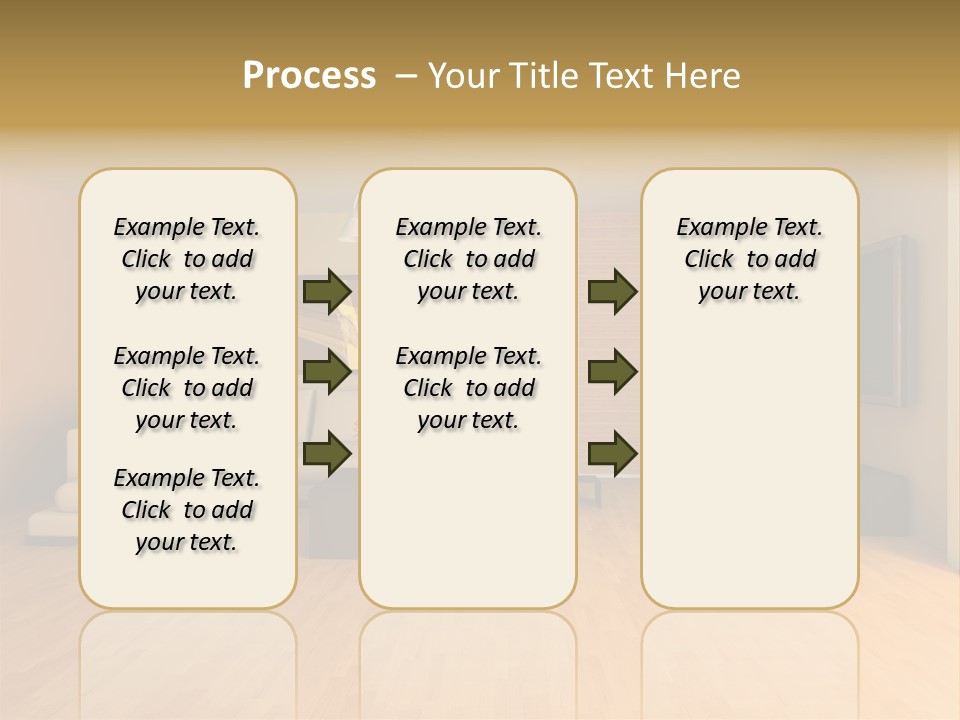 Lamp Curtain Lifestyles PowerPoint Template