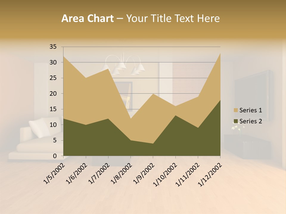 Lamp Curtain Lifestyles PowerPoint Template