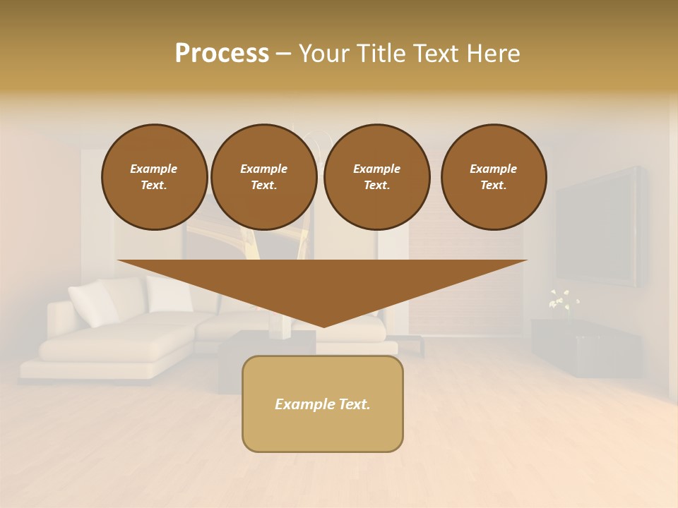 Lamp Curtain Lifestyles PowerPoint Template