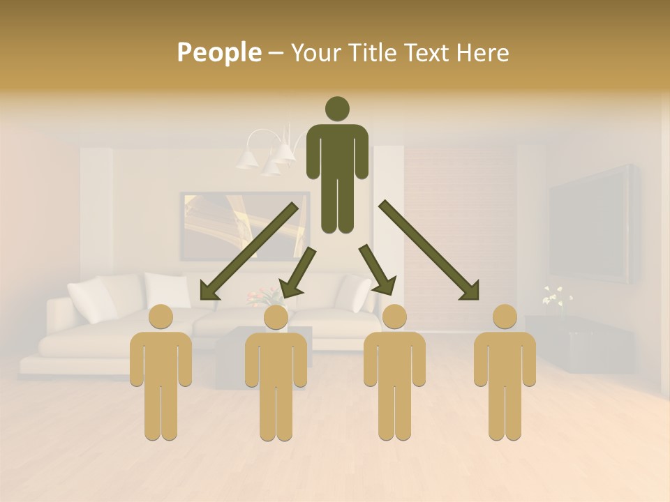 Lamp Curtain Lifestyles PowerPoint Template