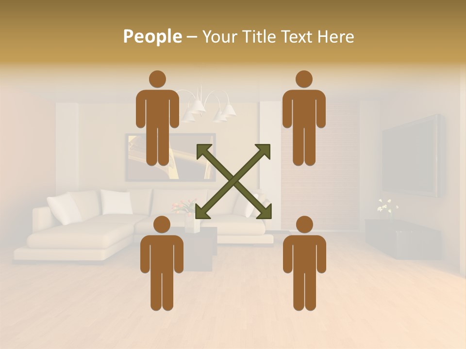 Lamp Curtain Lifestyles PowerPoint Template