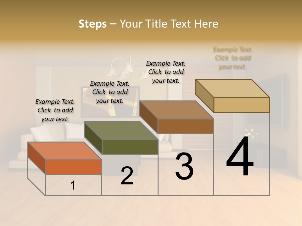 Lamp Curtain Lifestyles PowerPoint Template