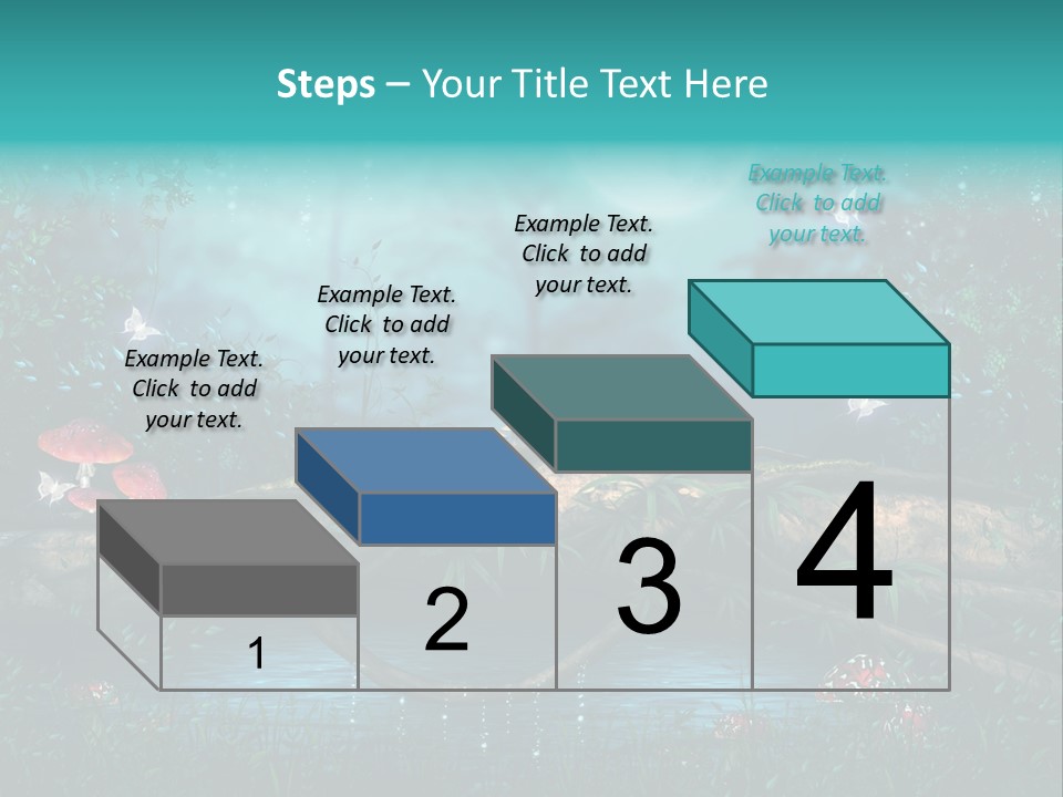 Staw Drzewo Noc PowerPoint Template