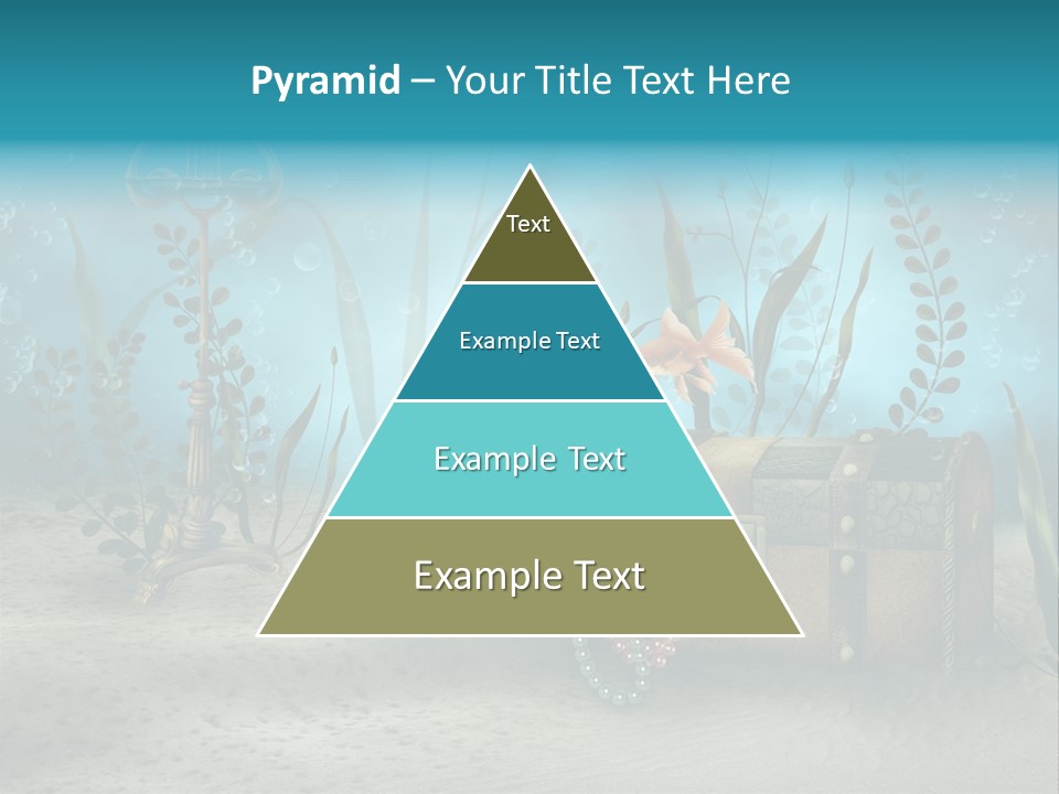 Ilustracja Dno Kufer PowerPoint Template