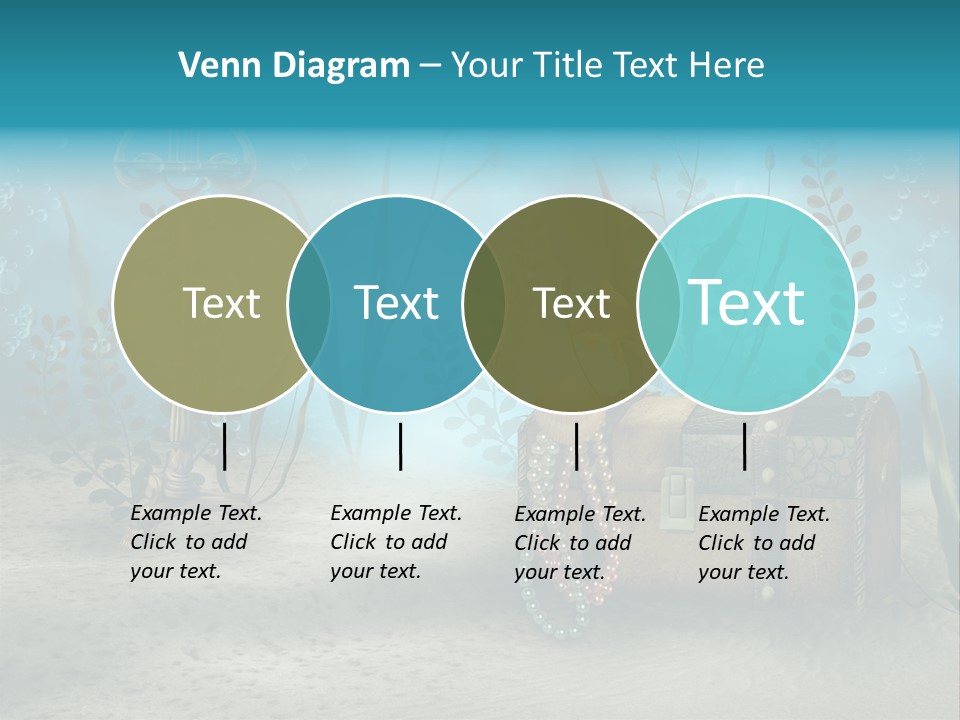 Ilustracja Dno Kufer PowerPoint Template