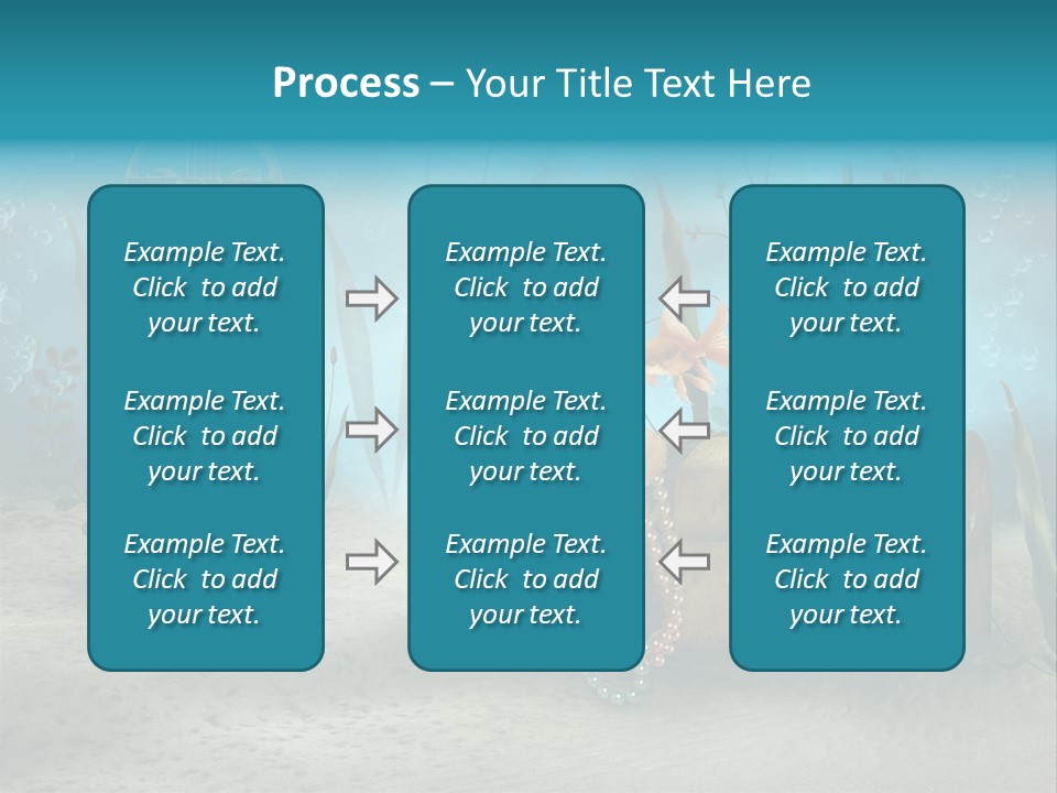 Ilustracja Dno Kufer PowerPoint Template