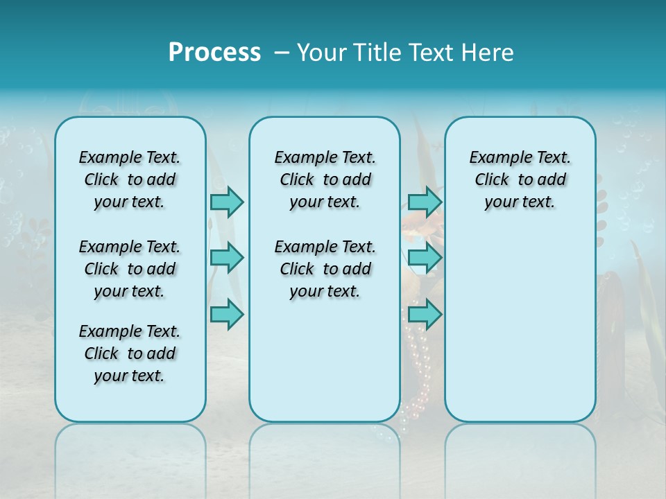 Ilustracja Dno Kufer PowerPoint Template