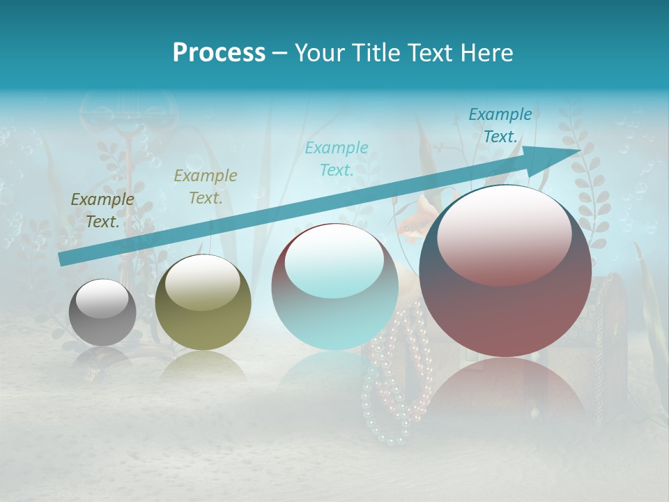 Ilustracja Dno Kufer PowerPoint Template