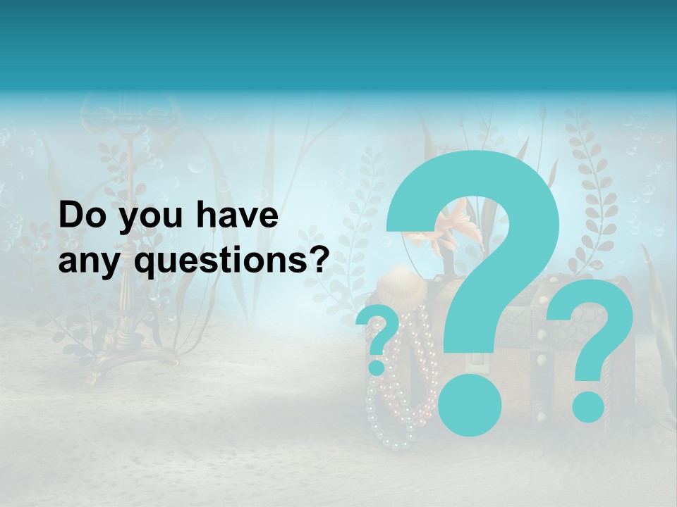 Ilustracja Dno Kufer PowerPoint Template