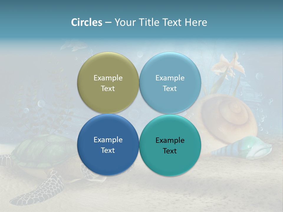 Ruiny Piasek Zatopiony PowerPoint Template