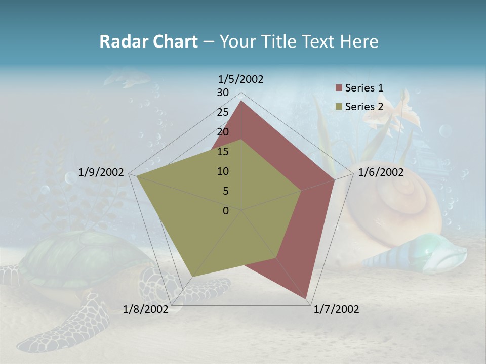Ruiny Piasek Zatopiony PowerPoint Template