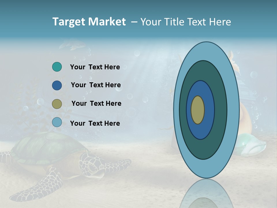 Ruiny Piasek Zatopiony PowerPoint Template