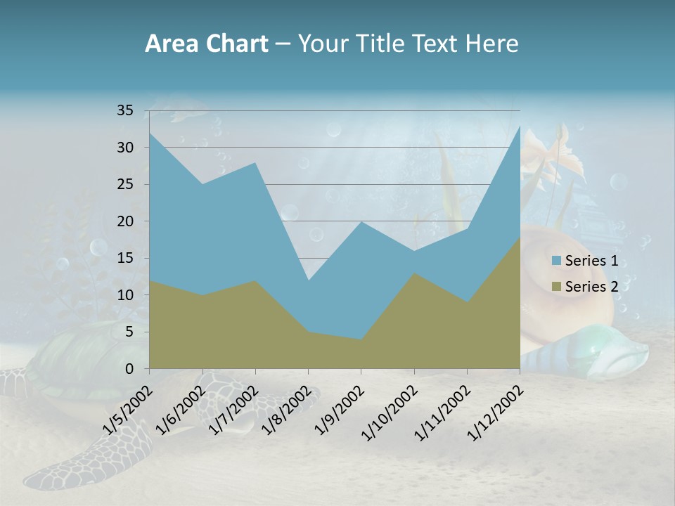 Ruiny Piasek Zatopiony PowerPoint Template