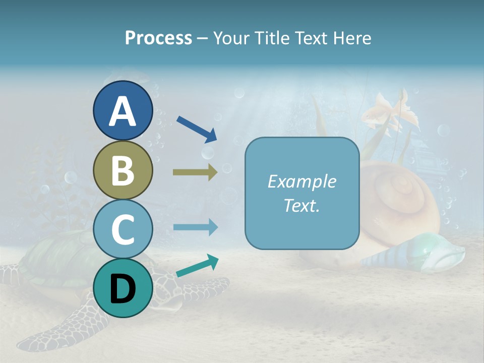 Ruiny Piasek Zatopiony PowerPoint Template