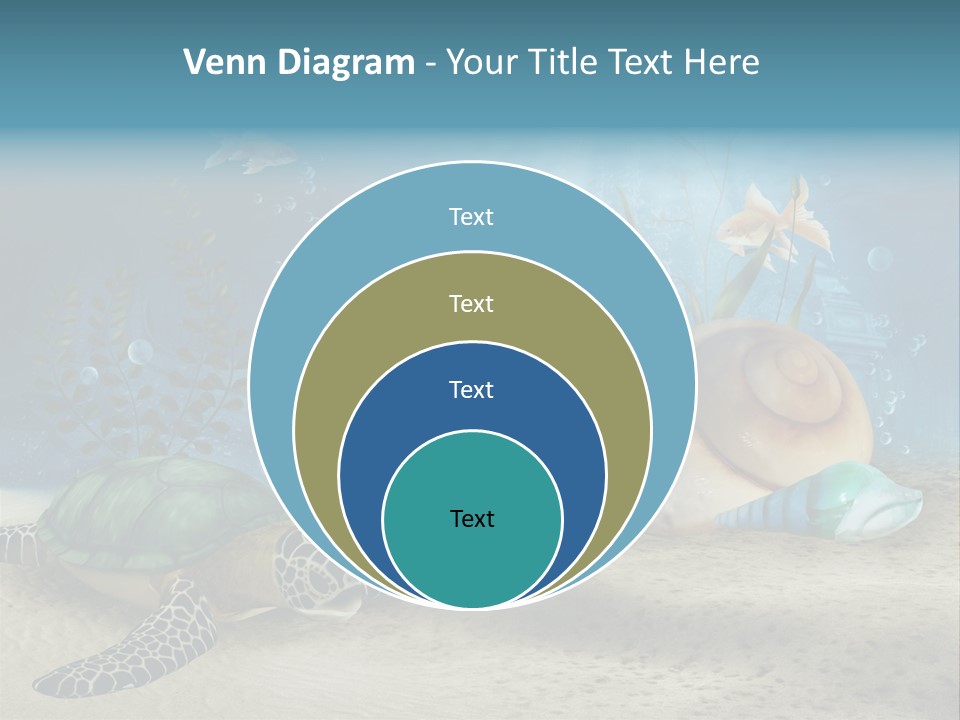 Ruiny Piasek Zatopiony PowerPoint Template