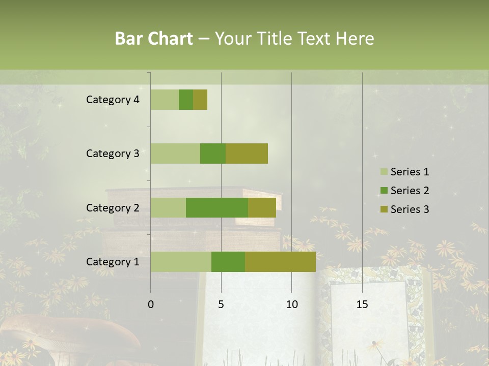 Fantasy Las Zaczarowany PowerPoint Template